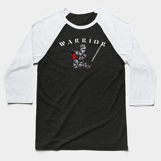 Armored Fighter Baseball T-Shirt by MyUniqueTee